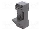 Relays accessories: socket; PIN: 8; for DIN rail mounting; H3YN-2 OMRON