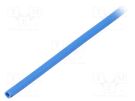Insulating tube; PVC; blue; -45÷125°C; Øint: 1mm; L: 200m KURANT