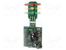 Traffic light; visual effects; No.of diodes: 12; red,green,gold VELLEMAN