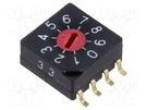 Encoding switch; Pos: 10; SMD; 100mΩ; DC load @R: 0.03A/15VDC KNITTER-SWITCH