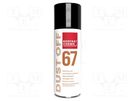 Compressed air; spray; can; colourless; 200ml; DUST OFF 67 KONTAKT CHEMIE