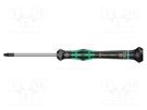 Screwdriver; Torx® with protection; precision; T20H WERA