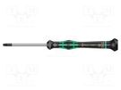Screwdriver; Torx® with protection; precision; T15H WERA