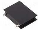 Heatsink: extruded; flat; SOT93,TO218,TO220,TO247,TOP3; black SEIFERT ELECTRONIC