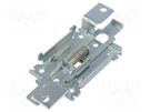 Relays accessories: DIN-rail mounting holder; -40÷80°C; IP20 CROUZET