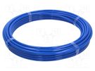 Pneumatic tubing; max.7bar; L: 25m; polyetylene; Economy; blue PNEUMAT