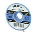 Desoldering wick 2.7mmx1.6m with extra flux Stannol