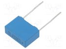 Capacitor: polyester; 2.2uF; 63VAC; 100VDC; 15mm; ±10%; 18x12.5x7mm EPCOS