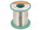 Soldering wire; Sn96,5Ag3Cu0,5; 1mm; 500g; lead free; reel; 3.5% STANNOL