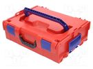 Suitcase: tool case; 442x357x151mm; ABS KNIPEX