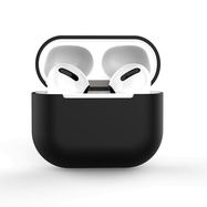 Case for AirPods 2 / AirPods 1 silicone soft cover for headphones black (Case C), Hurtel