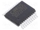 IC: A/D converter; Ch: 2; 24bit; 3.84ksps; 2.5÷5V; SSOP20 CIRRUS LOGIC