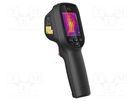 Infrared camera; LCD 2,4"; 160x120; 9Hz; laser; -20÷550°C; IP54 HIKMICRO