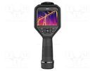 Infrared camera; LCD 3,5"; 160x120; 9Hz; laser; -20÷550°C; IP54 HIKMICRO
