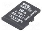 Memory card; industrial; 3D pSLC,microSD; UHS I U1; 16GB; 0÷70°C GOODRAM INDUSTRIAL