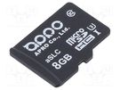 Memory card; industrial; aSLC,microSDHC; 8GB; -25÷85°C; PHANES-F APRO