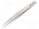 Tweezers; 120mm; universal; Blade tip shape: sharp BETA