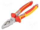 Pliers; insulated,universal; 205mm NWS