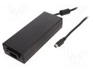 Power supply: switched-mode; 12VDC; 12.5A; Out: KYCON KPPX-4P XP POWER