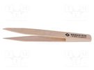 Tweezers; 120mm; Blade tip shape: sharp; universal BERNSTEIN