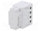 Relay: installation; impulse; NO; Ucoil: 230VAC; in mounting box FINDER