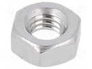 Nut; hexagonal; M4; 0.7; acid resistant steel A4; H: 3.2mm; 7mm KRAFTBERG