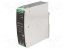 Power supply: switched-mode; for DIN rail; 120W; 48VDC; 2.5A; 89% AIMTEC