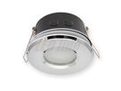 LED line® downlight waterproof round cast chrome