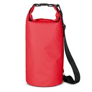 PVC waterproof backpack bag 10l - red, Hurtel