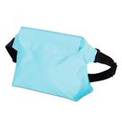 PVC waterproof pouch / waist bag - light blue, Hurtel