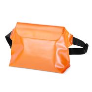 PVC waterproof pouch / waist bag - orange, Hurtel
