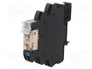 Relay: interface; DPDT; Ucntrl: 24VDC; 8A; for DIN rail mounting WEIDMÜLLER