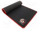 Mouse pad; black,red; 900x350x3mm GEMBIRD