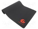 Mouse pad; black; 350x900x3mm GEMBIRD