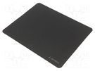 Mouse pad; black; 220x180mm GEMBIRD