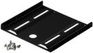 2.5 Inch Hard Drive Mounting Frame to 3.5 Inch - 1-fold, black - suitable for the installation of a 2.5 inch hard disk in a 3.5 inch housing slot