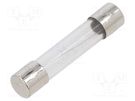 Fuse: fuse; quick blow; 7.5A; 250VAC; cylindrical,glass; 6.3x32mm EATON/BUSSMANN