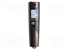 Meter: gas detector; Range: 0÷1999ppm (CO); Display: LCD TESTO