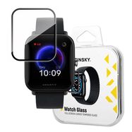 Wozinsky Watch Glass Hybrid Glass for Xiaomi Amazfit Bip U Black, Wozinsky