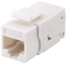 Keystone Module RJ45 CAT 6, UTP, 250 MHz - 16.2 mm wide, for IDC connection (toolless), snap-in system
