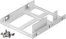 2.5 Inch Hard Drive Mounting Frame to 3.5 Inch - 2-fold, silver - suitable for the installation of up to two 2.5 inch hard disks in a 3.5 inch housing slot