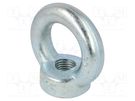Lifting eye nut; eye; M30; steel; Plating: zinc; DIN 582; 60mm ELESA+GANTER