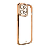 Fashion Case Cover for Xiaomi Redmi Note 11 Pro Gold Frame Gel Cover Gold, Hurtel