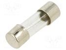 Fuse: fuse; quick blow; 1.25A; 250VAC; glass; 5x15mm OPTIFUSE