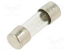 Fuse: fuse; quick blow; 1.5A; 250VAC; glass; 5x15mm OPTIFUSE