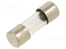 Fuse: fuse; quick blow; 15A; 250VAC; glass; 5x15mm OPTIFUSE