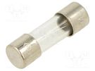Fuse: fuse; quick blow; 2.5A; 250VAC; glass; 5x15mm OPTIFUSE