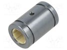 Linear slide bearing; aluminium,iglidur® J; Ø: 10mm; L: 29mm IGUS