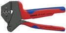 KNIPEX 97 43 66 Crimp System Pliers for exchangeable crimping dies Crimp System Pliers for MC4 Multi-Connect connectors (up to 6 mm²) with multi-component grips burnished 200 mm