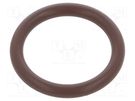 O-ring gasket; FPM; Thk: 2.5mm; Øint: 16mm; brown; -20÷200°C ORING USZCZELNIENIA TECHNICZNE
